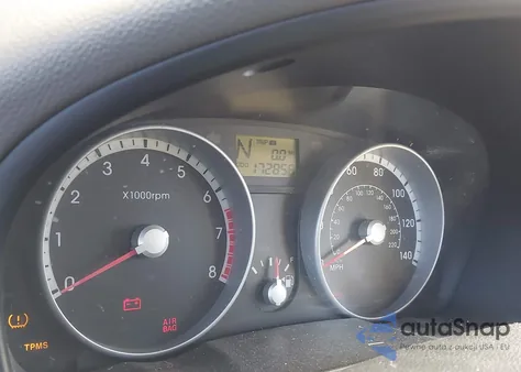 2009 Hyundai Accent Gls z USA, uszkodzony, nr VIN KMHCN46C79U347818